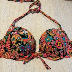 Victoria’s Secret 34D halter Swim top